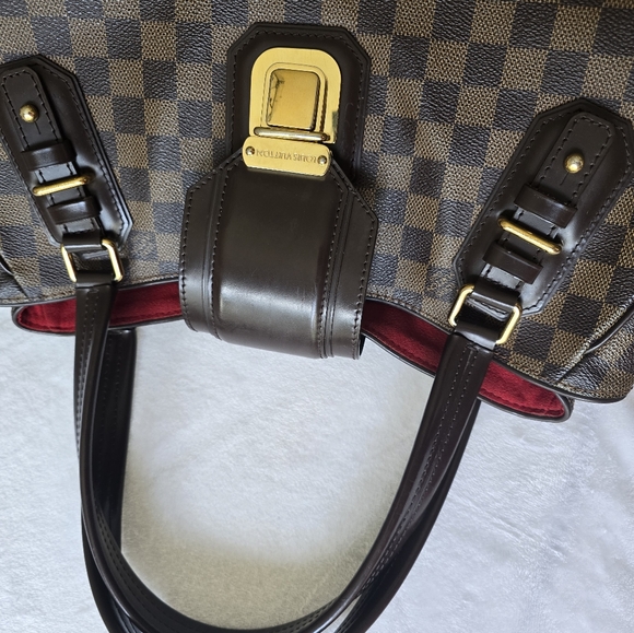 Louis Vuitton Ebene Damier Griet Satchel Bag - Picture 14 of 16